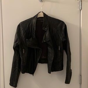 Faux Leather Jacket